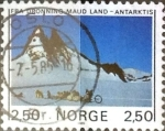 Stamps Norway -  Intercambio crxf2 0,20 usd 2,50 k. 1985