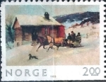 Stamps Norway -  Intercambio cxrf 0,25 usd 2 k. 1983