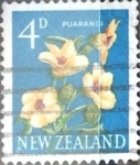 Stamps New Zealand -  Intercambio 0,20 usd 4 p. 1960