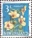 Stamps New Zealand -  Intercambio 0,20 usd 3 cent. 1967