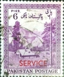 Stamps Pakistan -  Intercambio 0,20 usd 6 p. 1957