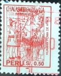 Stamps Peru -  Intercambio 0,90 usd 50 cent. 1994