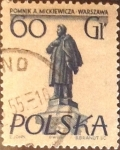 Stamps Poland -  Intercambio 0,20 usd 60 g. 1955