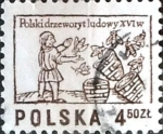 Stamps Poland -  Intercambio 0,20 usd 4,50 z. 1977