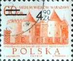 Stamps Poland -  Intercambio 0,20 usd 4,50 z. sobre 60 g. 1972