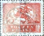 Stamps : Europe : Poland :  Intercambio 0,30 usd 10 m. 1919
