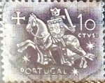 Stamps : Europe : Portugal :  Intercambio 0,20 usd 10 cent. 1953