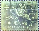 Stamps Portugal -  Intercambio 0,20 usd 5 cent. 1953