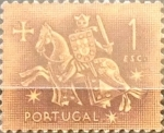 Stamps Portugal -  Intercambio 0,20 usd 1 e. 1953