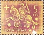 Stamps Portugal -  Intercambio 0,20 usd 5 e. 1953