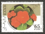 Stamps Morocco -  Sahara - Flor