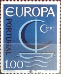 Stamps Portugal -  Intercambio crxf2 0,20 usd 1 e. 1966