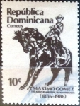 Sellos de America - Rep Dominicana -  Intercambio cxrf 0,20 usd 10 cent. 1986