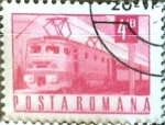 Stamps Romania -  Intercambio 0,20 usd 4 l. 1971