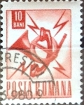 Stamps Romania -  Intercambio 0,20 usd 10 b. 1968