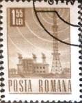 Stamps : Europe : Romania :  Intercambio 0,20 usd 1,55 l. 1971