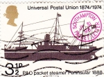 Stamps United Kingdom -  1874/1974 UNIÓN POSTAL UNIVERSAL