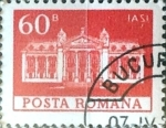 Stamps Romania -  Intercambio 0,20 usd 60 b. 1973