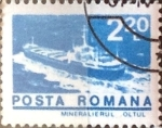 Stamps Romania -  Intercambio 0,20 usd 2,20 l. 1974