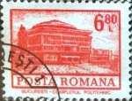 Stamps Romania -  Intercambio 0,20 usd 6,80 l. 1972