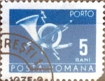 Stamps Romania -  Intercambio 0,10 usd 5 b. 1967