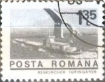 Sellos del Mundo : Europa : Rumania : Intercambio 0,20 usd 1,35 l. 1974