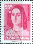 Stamps Romania -  Intercambio 0,20 usd 55 b. 1975