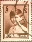 Sellos de Europa - Rumania -  Intercambio 0,20 usd 5 L. 1928