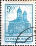 Stamps Romania -  Intercambio 0,20 usd 5,60 L. 1972