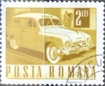 Stamps Romania -  Intercambio 0,20 usd 2 l. 1968