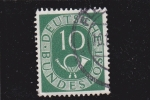 Stamps Germany -  corneta de correos