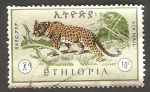 Stamps Africa - Ethiopia -  100 - Leopardo