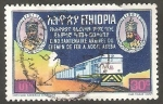 Stamps Africa - Ethiopia -  480 - 50 anivº del ferrrocarril de Djibouti Addis Abeba