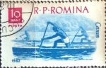 Stamps Romania -  Intercambio nf4b 0,20 usd 10 b. 1962