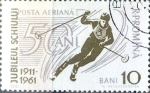 Stamps Romania -  Intercambio 0,20 usd 10 b. 1961