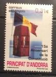 Stamps Andorra -  Constitucion