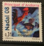 Stamps Andorra -  Navidad