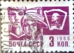 Stamps : Europe : Russia :  Intercambio 0,20 usd 3 k. 1966