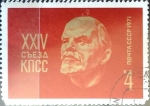 Stamps Russia -  Intercambio 0,20 usd 4 k. 1971