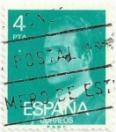 Stamps : Europe : Spain :  (132) SERIE BÁSICA JUAN CARLOS I.Ia SERIE FOSFORESCENTE. VALOR FACIAL 4 Pts. EDIFIL 2391P
