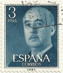 Sellos de Europa - Espa�a -  SERIE BÁSICA FRANCO. VALOR FACIAL 3 Pts. EDIFIL 1159