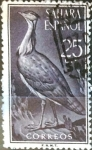 Stamps Spain -  Intercambio cxrf 0,20 usd 25 cent. 1961