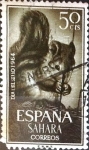 Stamps Spain -  Intercambio jxi 0,20 usd 50 cent. 1964