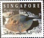 Stamps : Asia : Singapore :  Intercambio 0,40 usd 20 cent. 1994