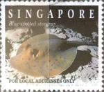 Sellos del Mundo : Asia : Singapur : Intercambio 0,40 usd 20 cent. 1994