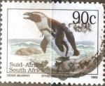 Stamps : Africa : South_Africa :  Intercambio cxrf 0,20 usd 90 cent. 1993