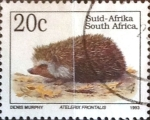 Stamps South Africa -  Intercambio cxrf 0,20 usd 20 cent. 1993