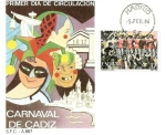 Stamps Spain -  Fiestas Populares - Carnaval de Cádiz  SPD