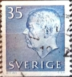 Stamps Sweden -  Intercambio 0,20 usd 35 o. 1962