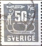 Stamps : Europe : Sweden :  Intercambio 0,20 usd 50 o. 1954
